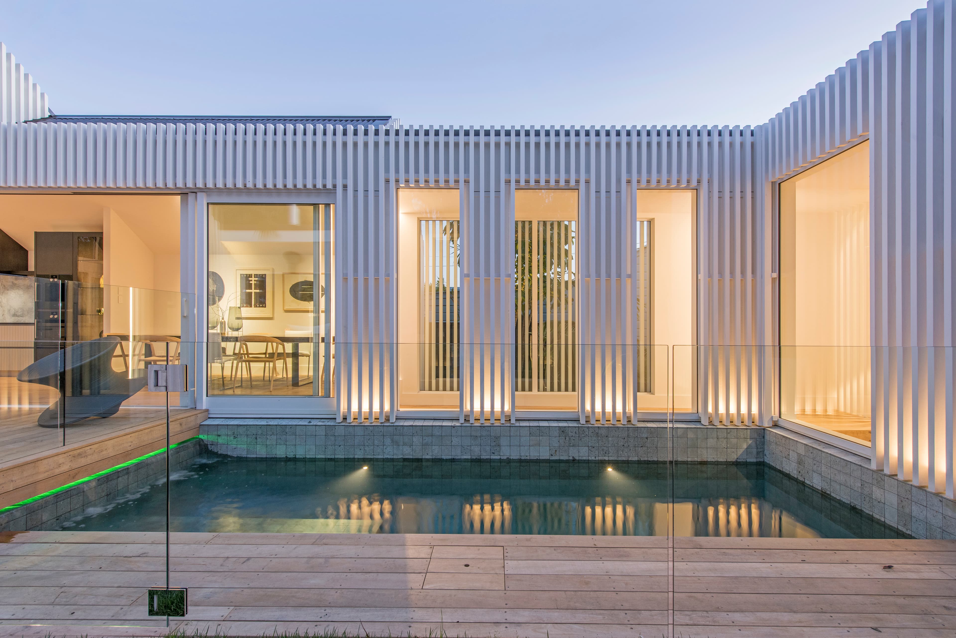 Courtyard House, Grey Lynn — villa restoration with pool and courtyard extension by McIntosh Design & Build